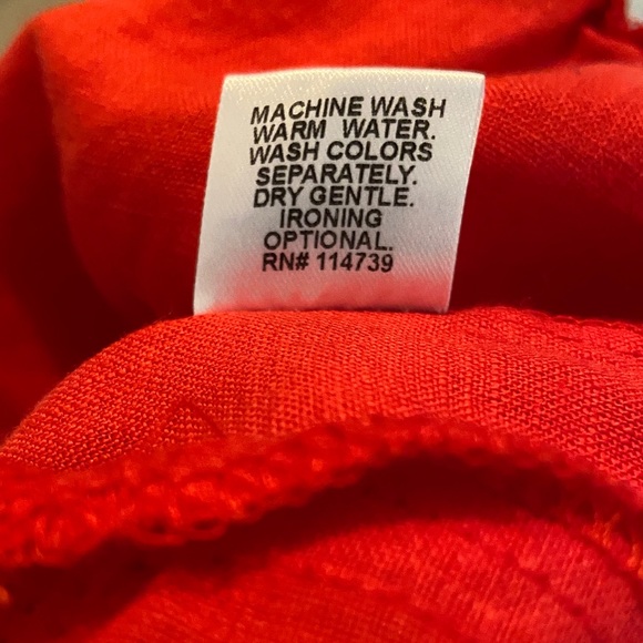 New Flax Red High-Waisted Shorts - Picture 7 of 7